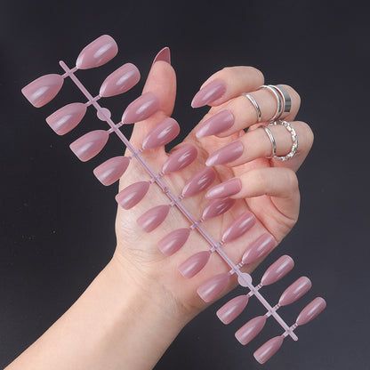 Stiletto Press-On Nägel mit glänzendem Finish Brehn