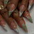 Dekorative Stiletto Press-On Nagelerweiterungen Brehn
