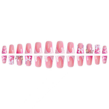 3D Floral Press-On Nail Extensions Brehn