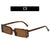 Stylische Geometrische Statement-Sonnenbrille