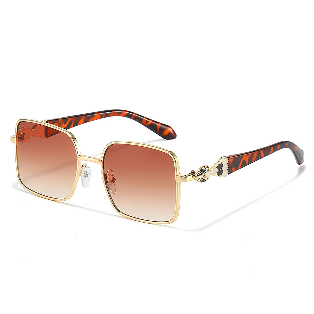 Chic Dekorative Quadratische Rahmen Sonnenbrille Brehn