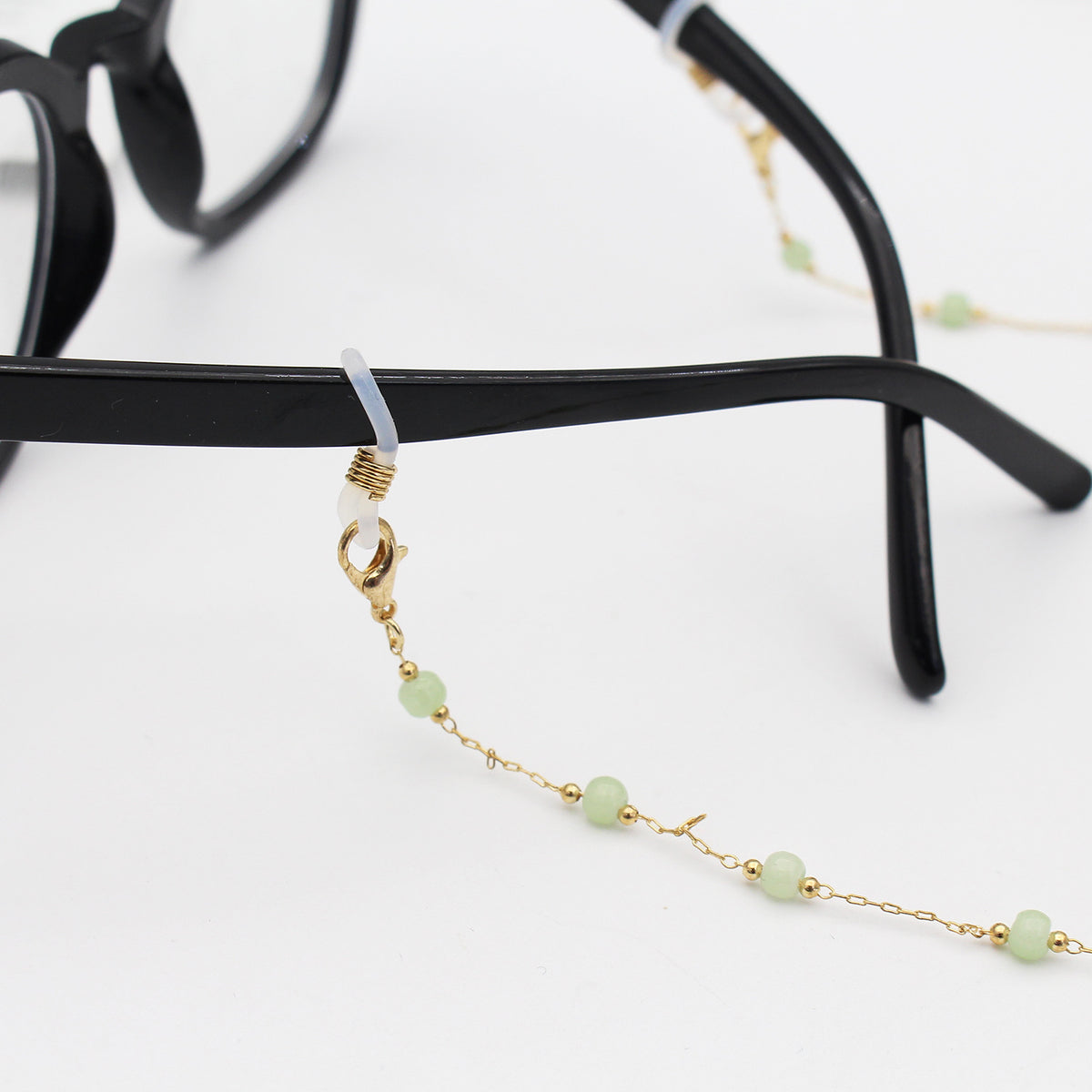 Elegante Perlen Brillenhalter Kette Brehn
