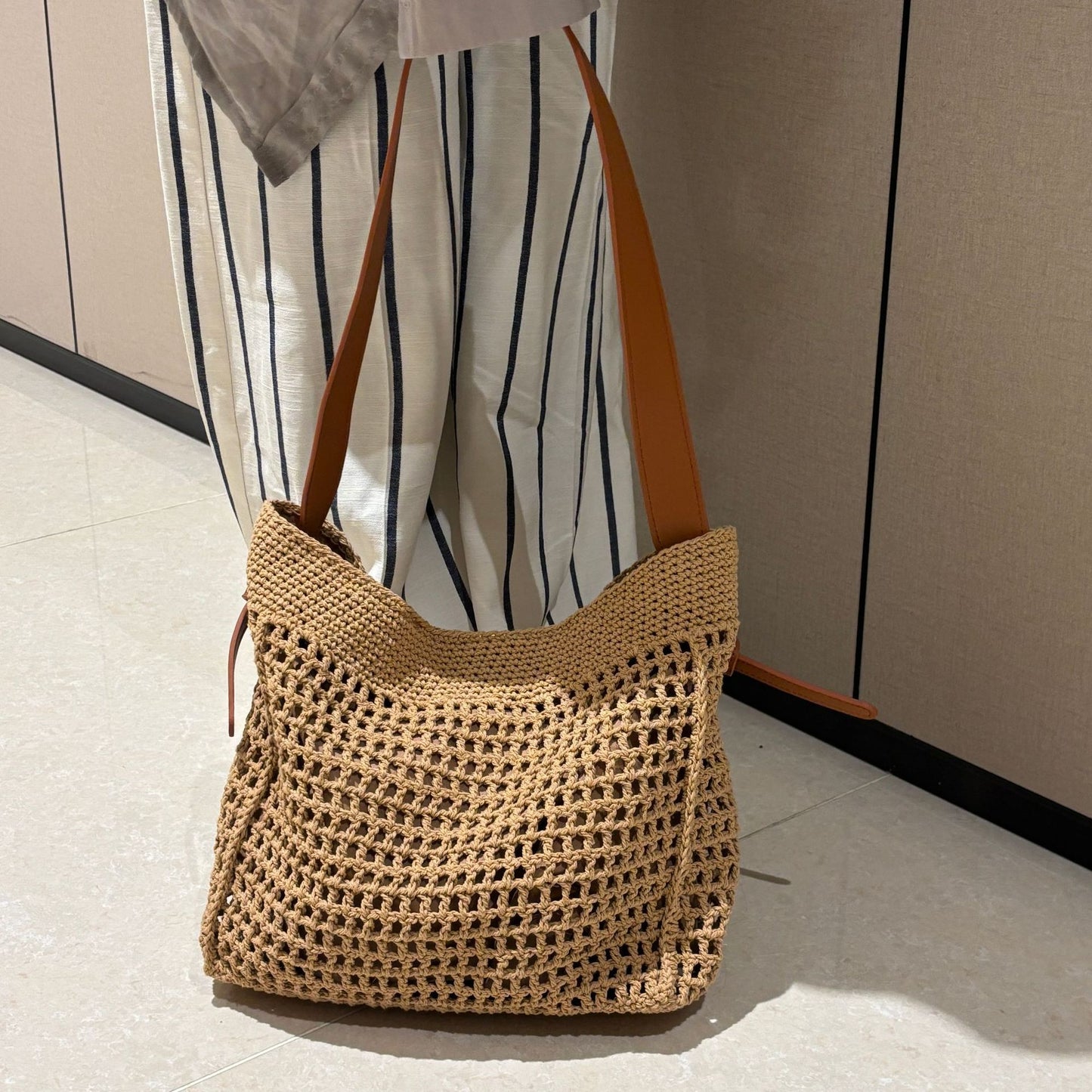 Handgewebte Tasche Brehn