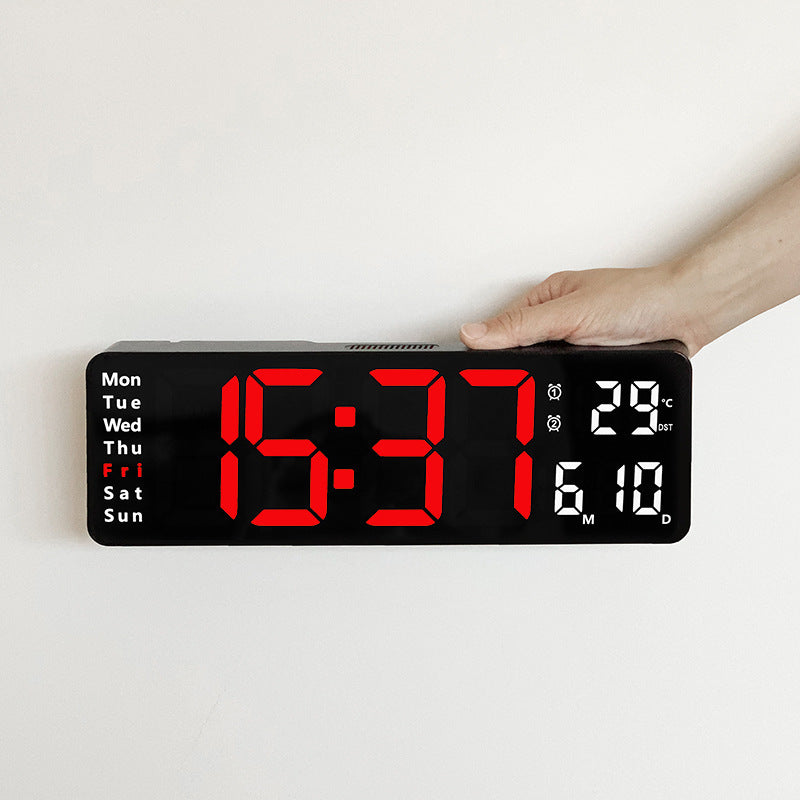 Digitale Wanduhr Brehn
