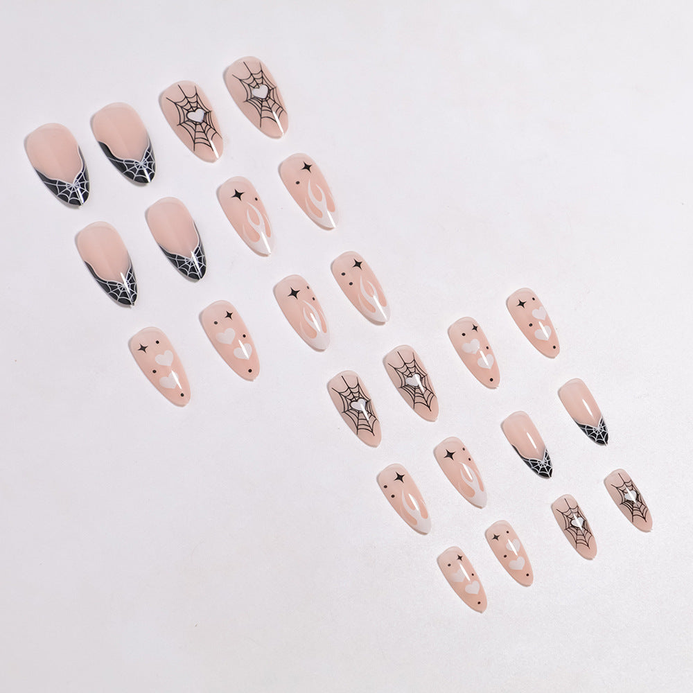 Halloween-Themen Press-On Nagelset Brehn