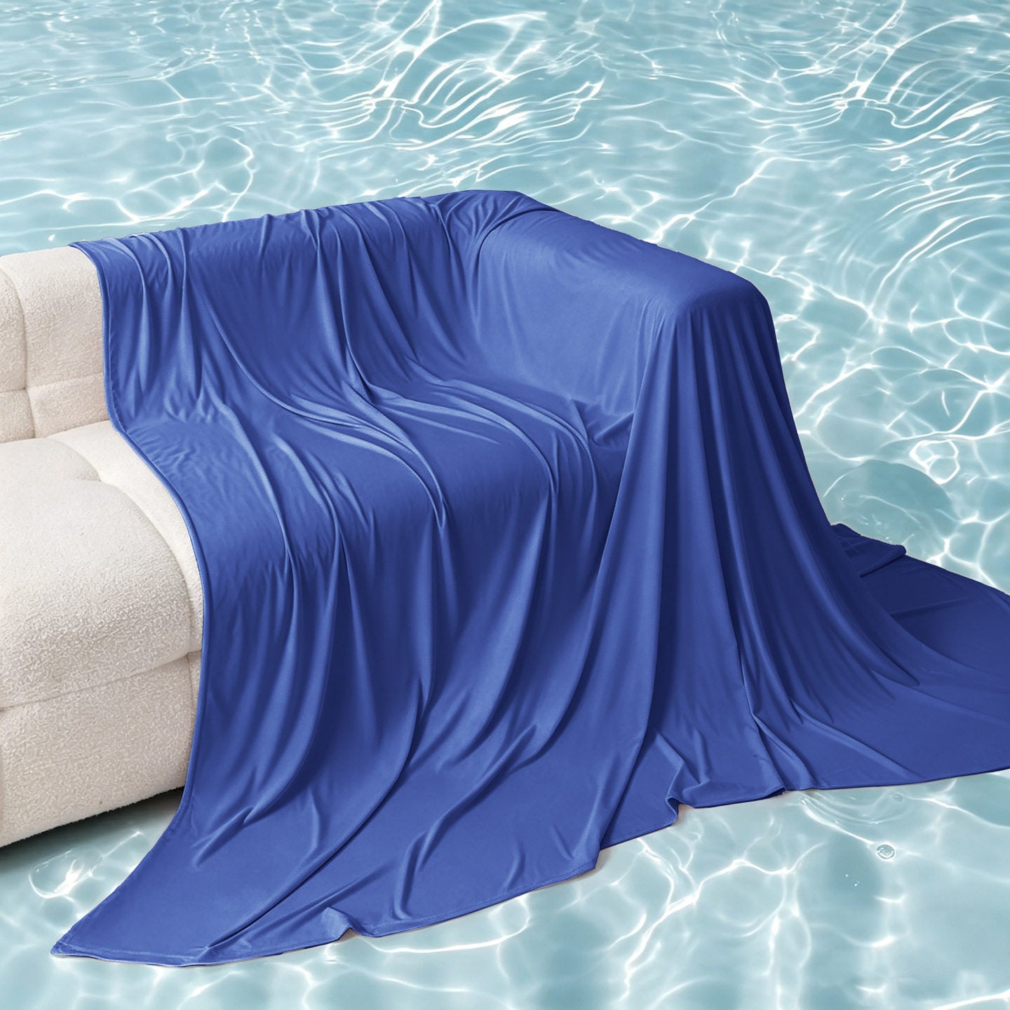 Unisex nan extraweiche Stretch Sofadecke aus Microfaser als vielseitiger Sofaüberwurf Brehn