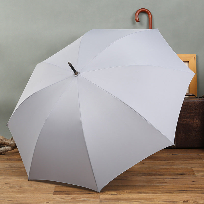 Damen Eleganter Stockschirm mit ergonomischem Griff Brehn