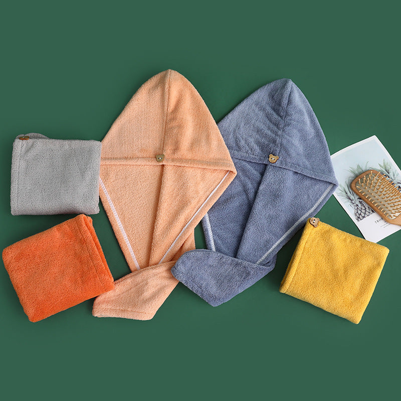 Damen Handtuchhaube aus kuscheligem Frottee Brehn