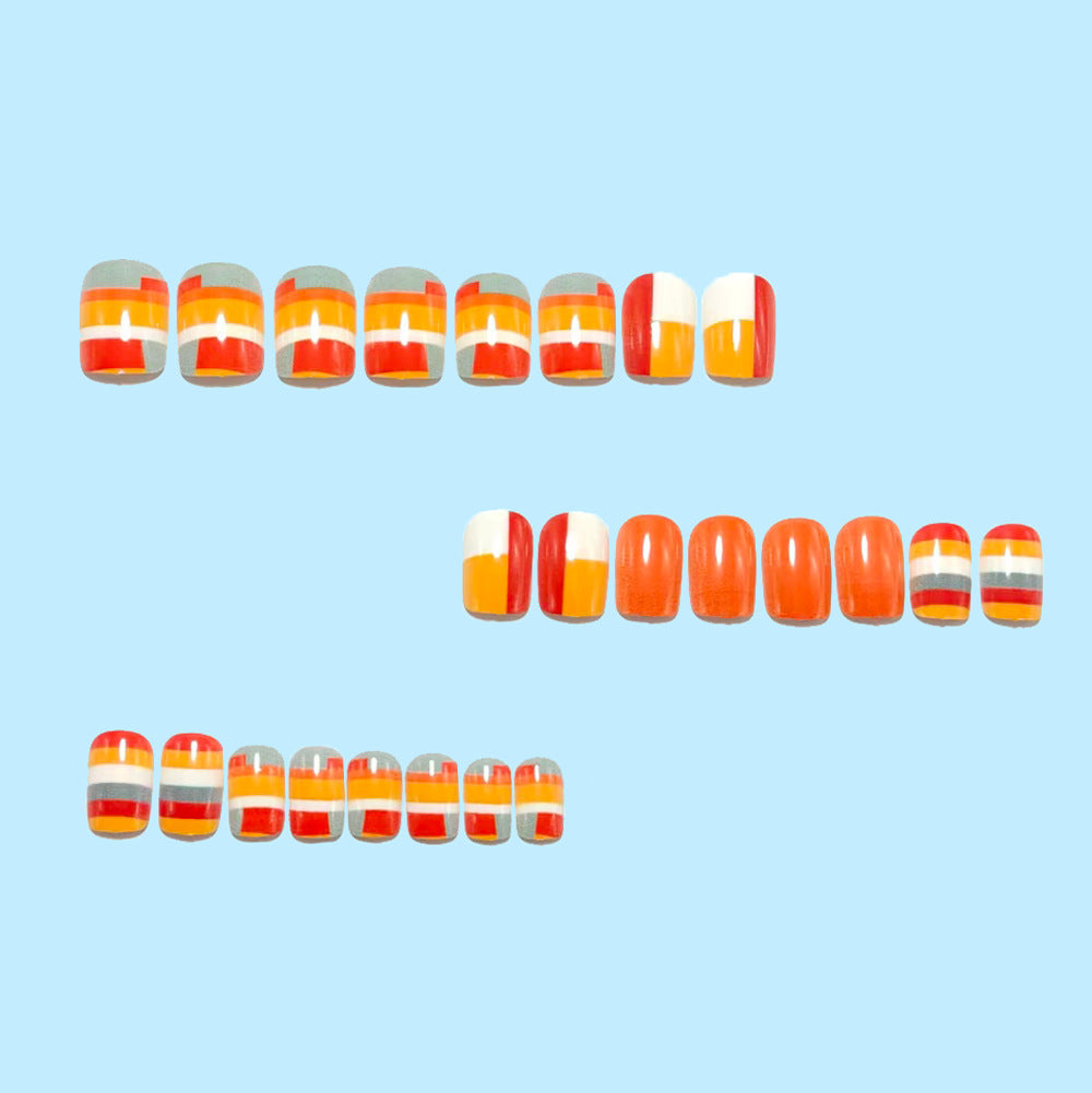 Kunstnägel Im Kreativen Blockdesign Brehn