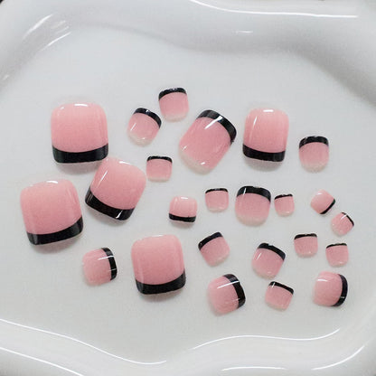 French Tip Nagelkunst Set Brehn