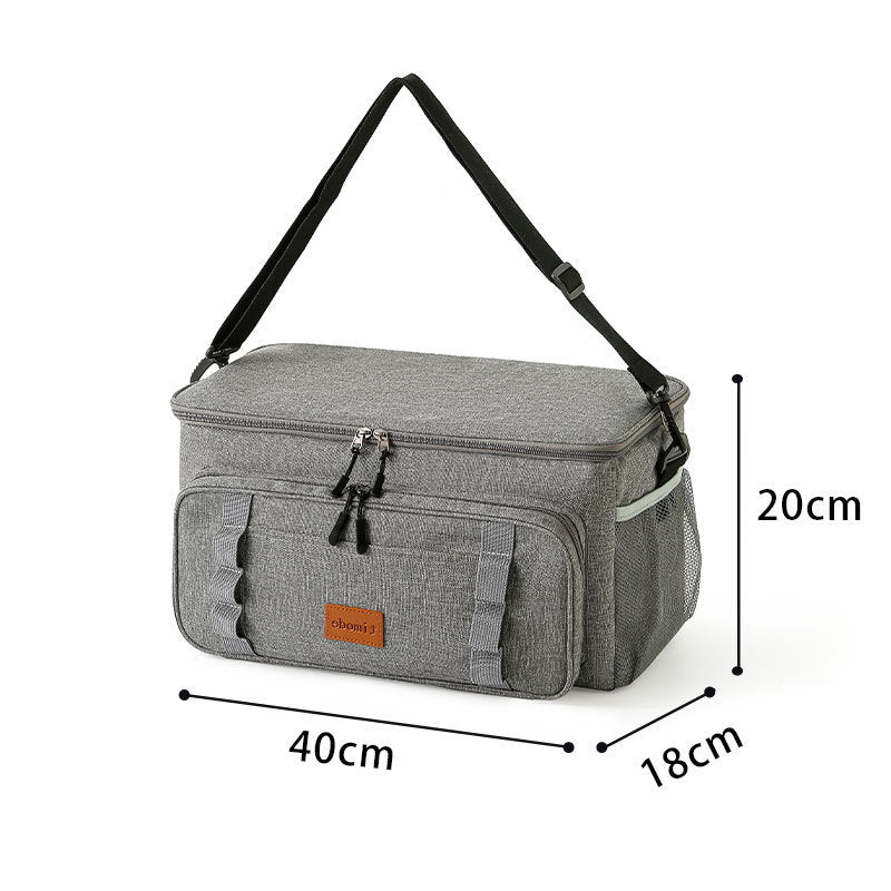 Damen Isolierte Kühltasche mit praktischen Fächern Brehn