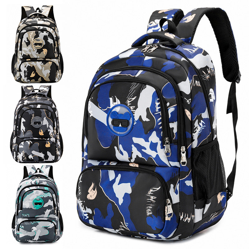 Trendige stilvolle Grafik Rucksack Brehn