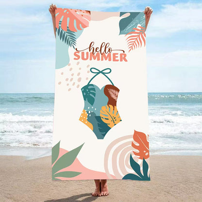 Damen Strandtuch mit kreativem Golfthema Brehn
