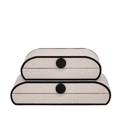 Stylische dekorative Aufbewahrungsboxen-Set