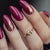Elegante Stiletto Press-On Nagelkunst Brehn