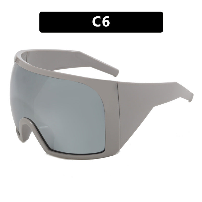 Damen Sportliche Sonnenbrille mit aerodynamischem Design Brehn