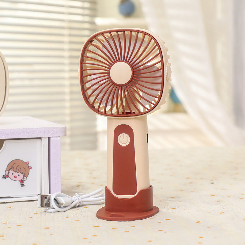 Damen Tragbarer USB-Handventilator mit flexiblem Neigungswinkel Brehn