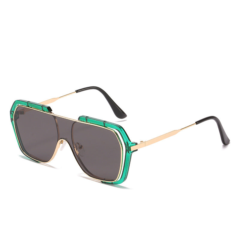 Statement Übergroße Winkelsonnenbrille Brehn