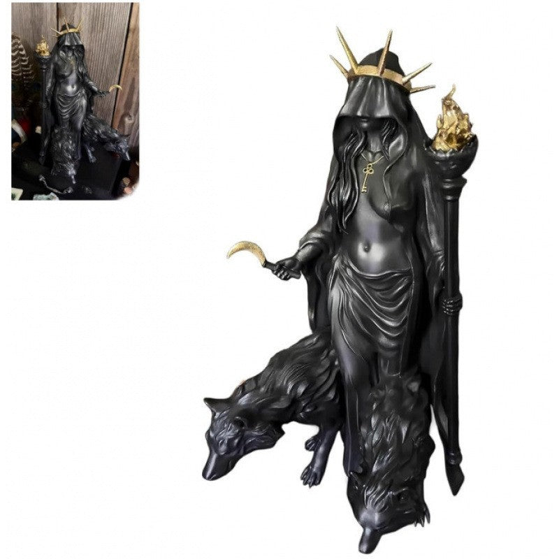 Dekorative Hexen-Themen Kessel Lampe Brehn