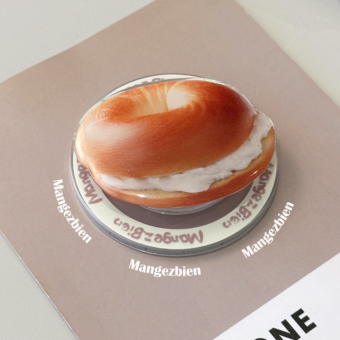 Kaffeetassen-Untersetzer in Bagel-Form Brehn