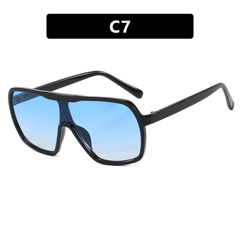 Damen oversized Sonnenbrille mit breitem Rahmen Brehn