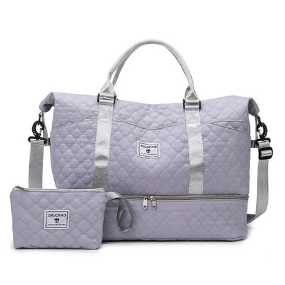 Stilvolle gesteppt Reis-Duffle Brehn
