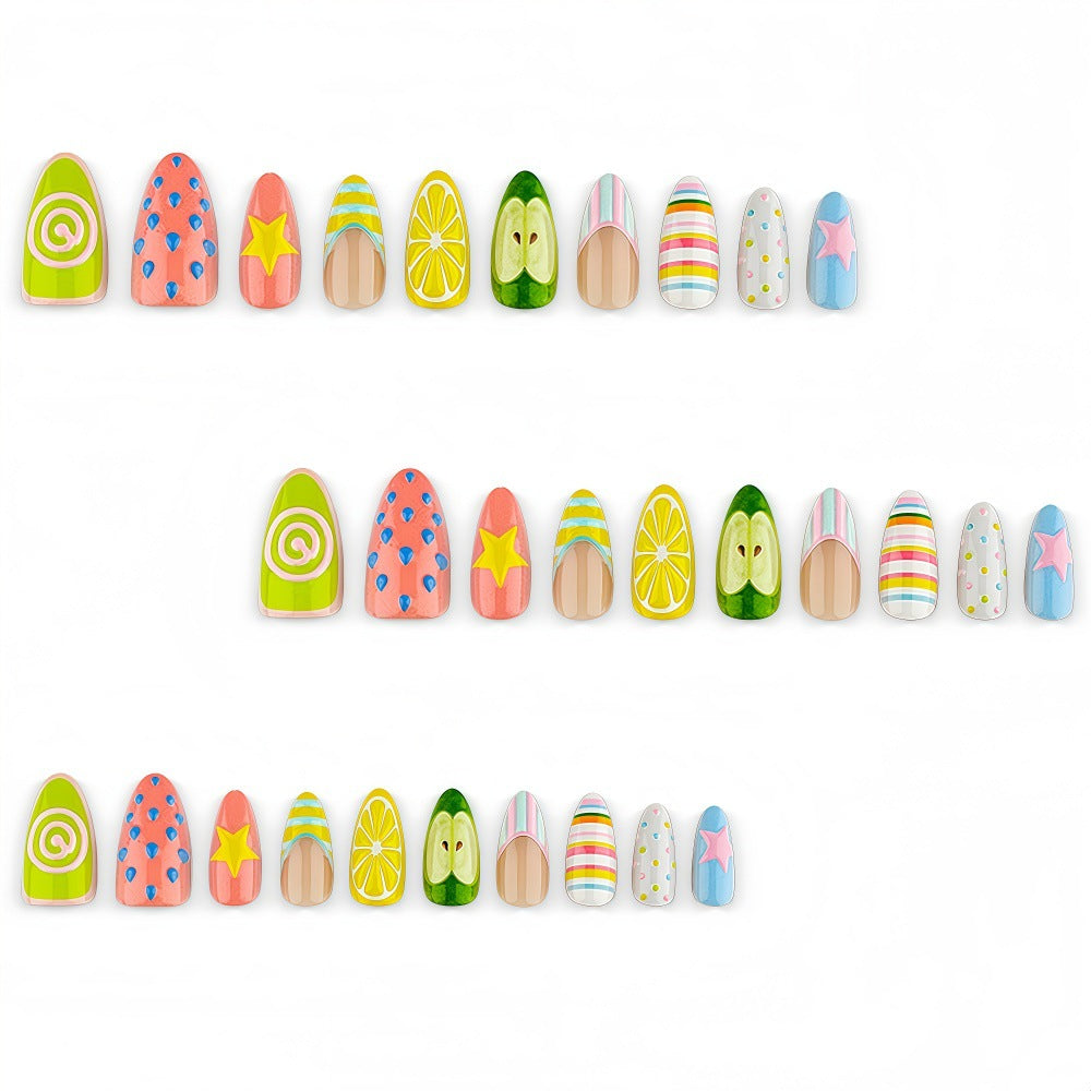 Farbefrohe Nail Art Brehn