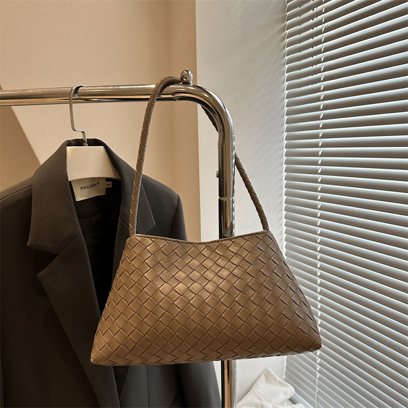 WoWoven Leder Handtasche Brehn