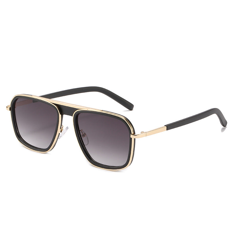 Damen Modische Sonnenbrille mit luxuriösem Metallrahmen und breitem UV-Schutz Brehn