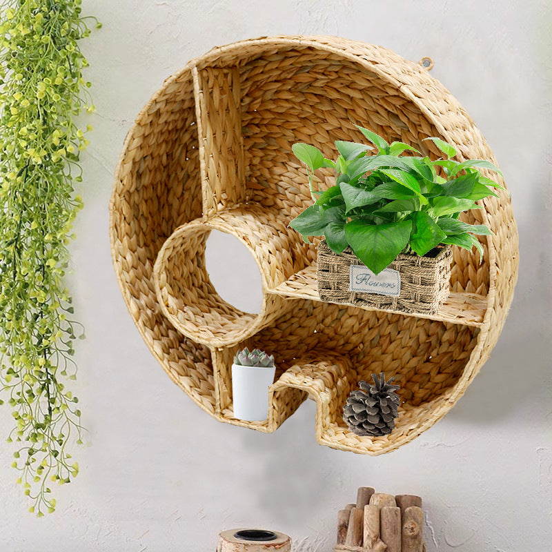 Handgearbeiteter Korb mit Hängendem Design Brehn