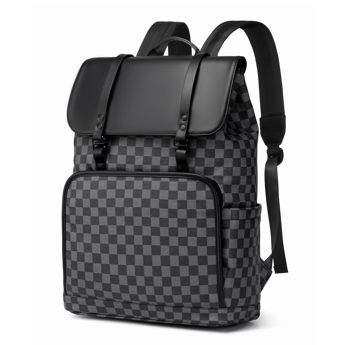 Moderner kariert Rucksack Brehn