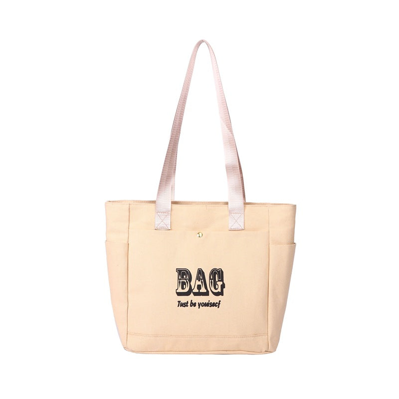 Lässige Canvas-Tote-Bag Brehn