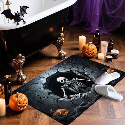 Spooky Horror-Themen Badmatte