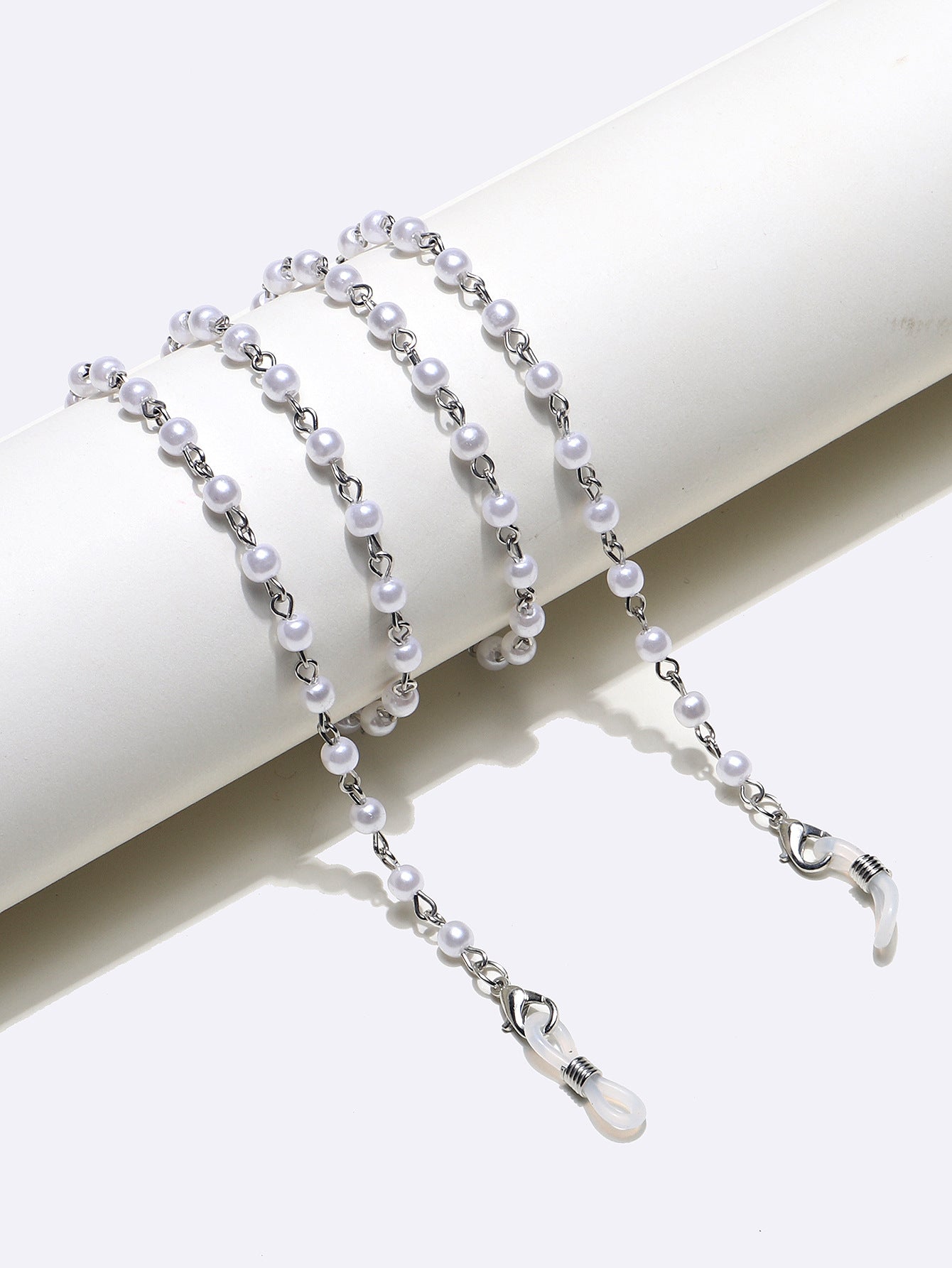 Elegante Perlen Brillen Kette Brehn