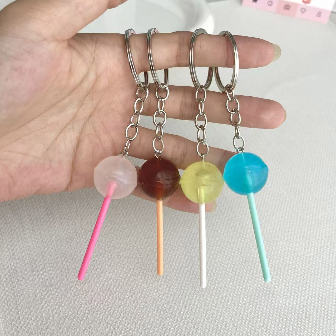 Lollipop-inspirierter Schlüsselanhänger Brehn