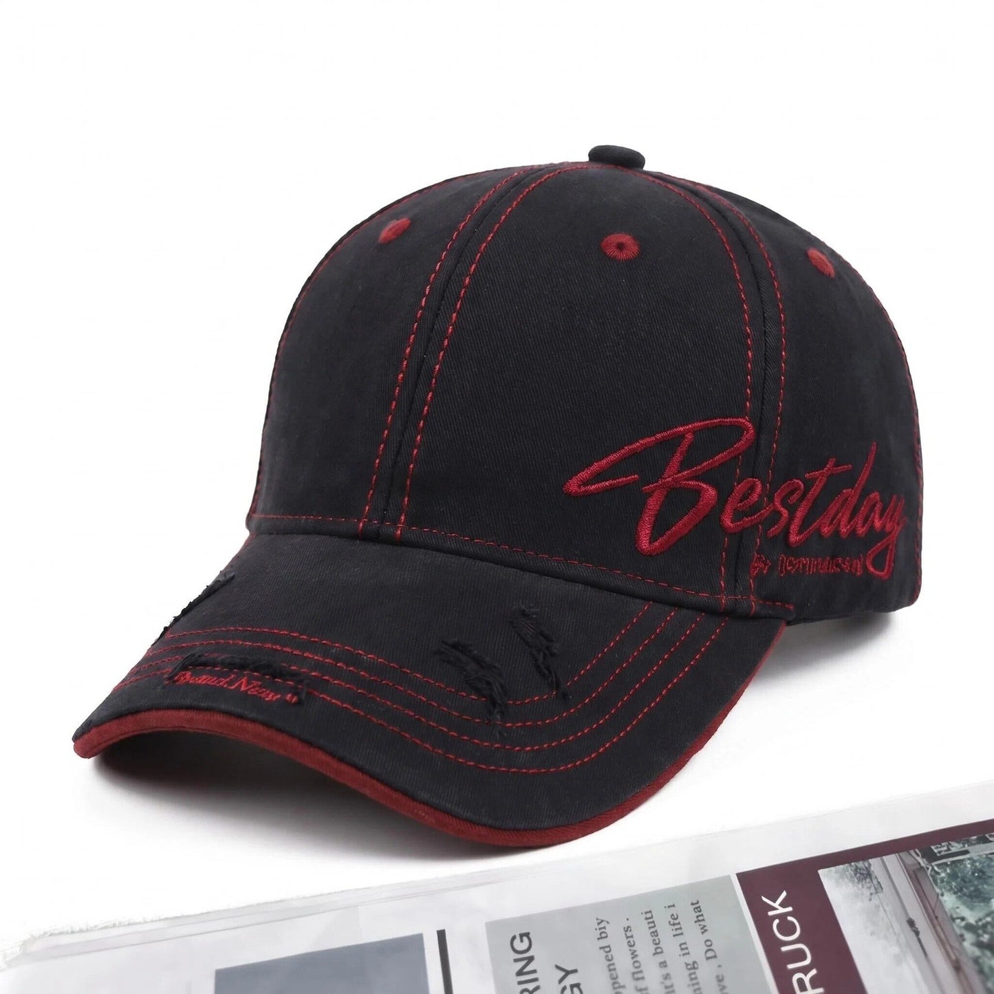 Herren Vintage Casual Baumwoll-Baseballmütze Brehn