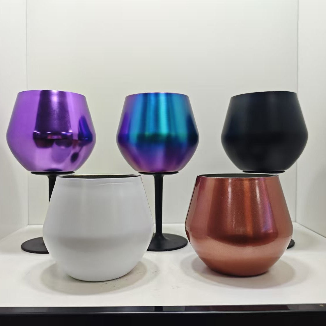 Unisex Isolierter Edelstahl-Weinbecher Brehn