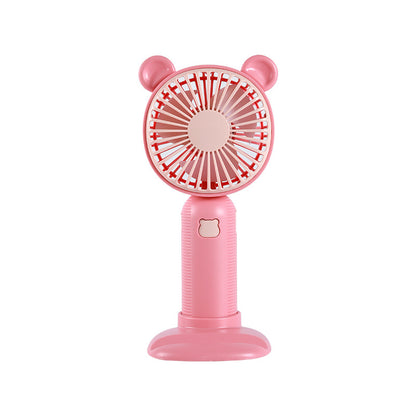 Unisex Tragbarer Tischventilator im niedlichen Bären-Design Brehn