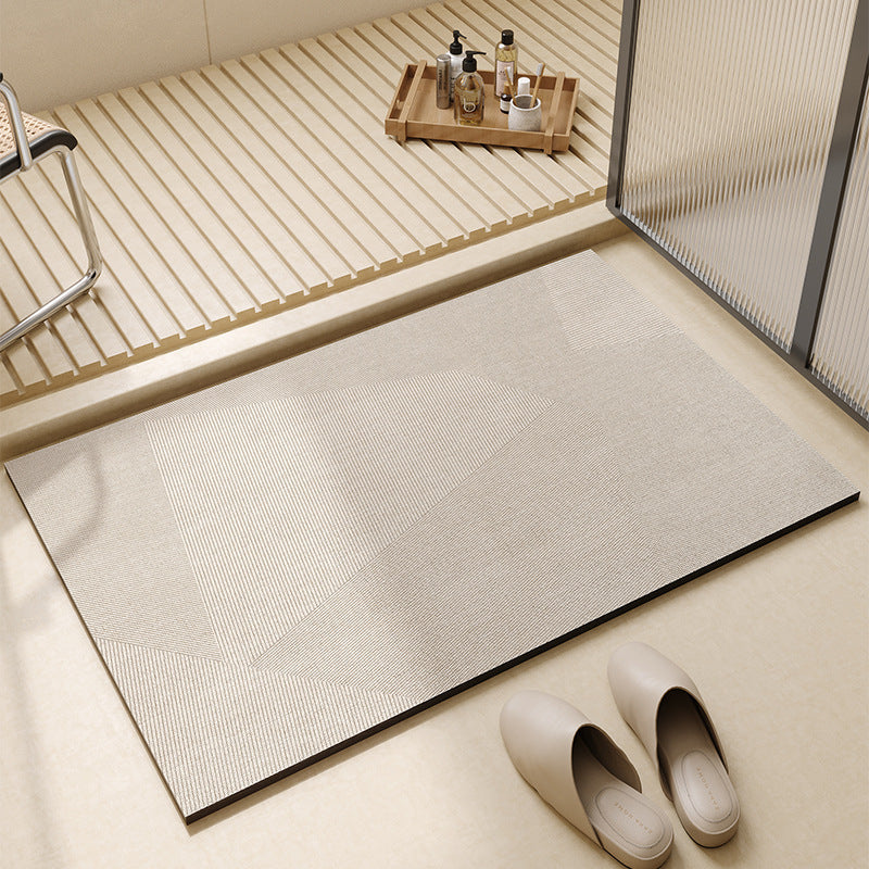 Modern Geometrische Badematte Brehn
