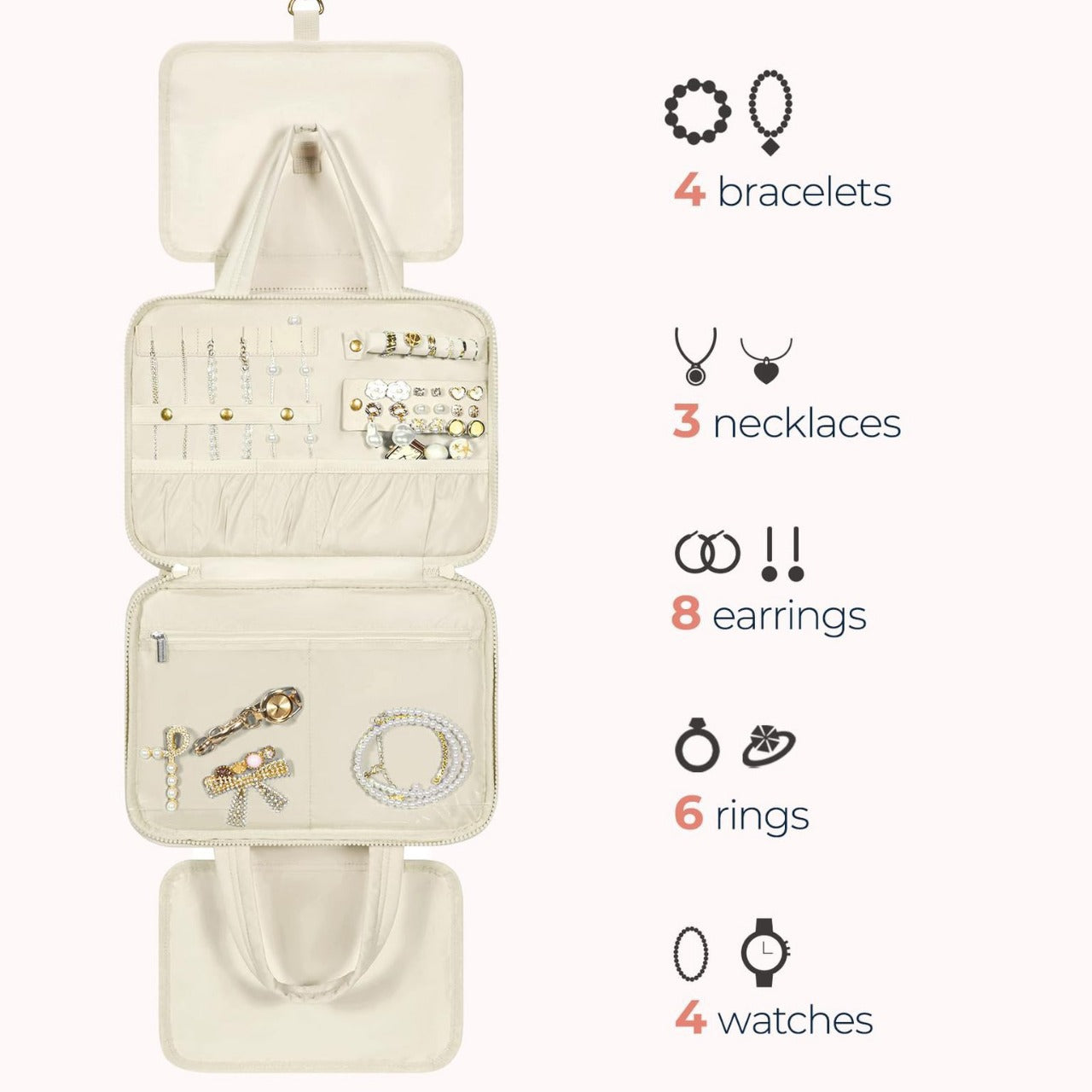 Elegante Kosmetik-Organizer-Tasche Brehn