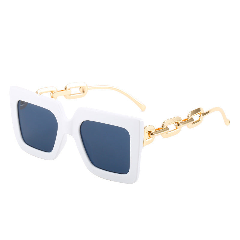 Retro Quadrat Rahmen Sonnenbrille Brehn