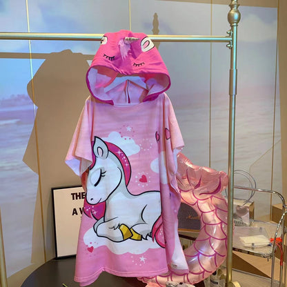 Hooded Beach Poncho Brehn