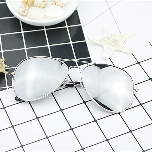 Damen moderne Piloten-Sonnenbrille mit farbverlaufendem Linsen-Design Brehn