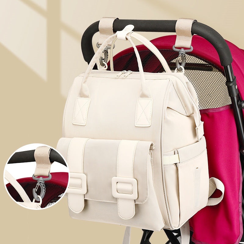 Stylischer Mehrfach-Taschen-Rucksack Brehn