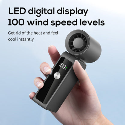Damen Tragbarer Ventilator mit digitalen Funktionen Brehn