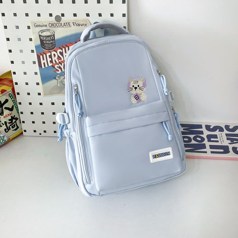 Niedlicher bestickter schulfreien Tiermotiv-Rucksack