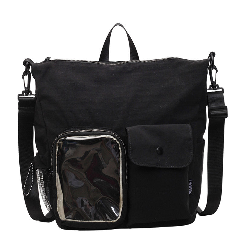 Multi-Pocket Utility Schultertasche Brehn