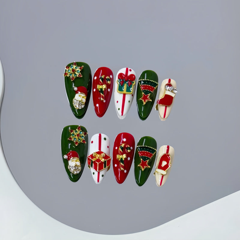 Festliches Themen-Nagelkunst-Set Brehn