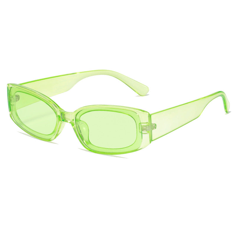 Damen modische Sonnenbrille im futuristischen Design Brehn