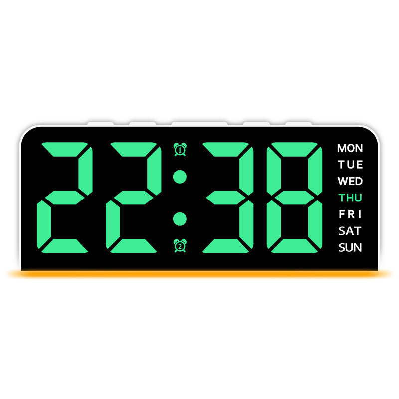 Digitaler LED-Wecker mit Farbwechsel Brehn